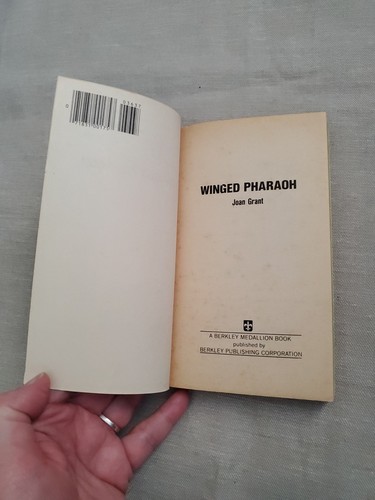 Winged Pharaoh Joan Grant (PB, 1977, 4th Print, Reincarnation) - Bild 4 von 16