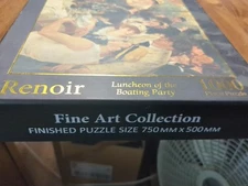 Renoir Puzzle 1000 Piece Luncheon Of The Boating Party