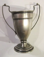 Small Miniature Antique Sterling Trophy Cup - Silver Champion Vintage 2 3/4”