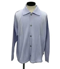 HOMME PLISSE ISSEY MIYAKE Men's Polyester Long Sleeve Jacket Size 2 Purple USED