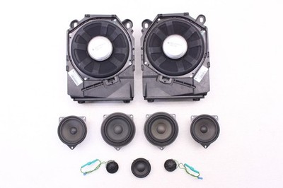 BMW X1 E84 13-15 AUDIO DOOR SUBWOOFER SPEAKERS SET OF 9 65139151127 65139144202