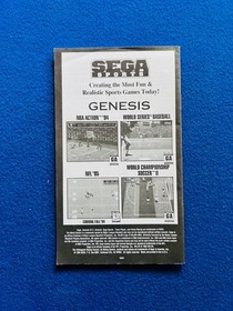 Virtua Racing Deluxe Sega 32x Genesis Video Game Manual ONLY