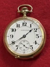 Antique 1925 Hamilton Grade "992" 16s & 21j Railroad Pocket Watch-Runs Great