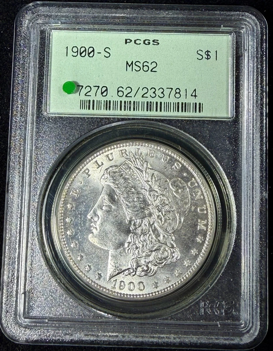 MS 62 Graded 1900 Year Morgan US Dollars (1878-1921) for sale | eBay