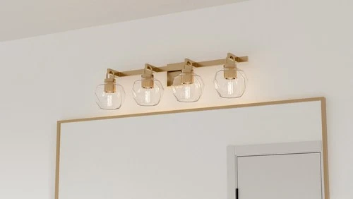 Quoizel CIA8632 Celina 4 Light 32"W Vanity Light - Bronze - Picture 4 of 12