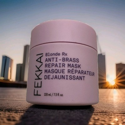Fekkai Blonde Rx Anti Brass Repair Mask 7.5oz / 220ml New