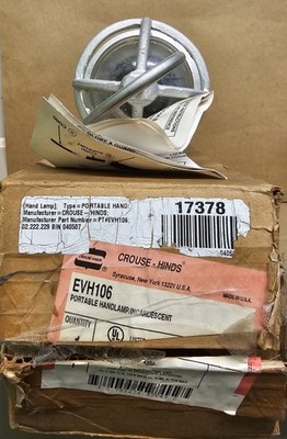 EATON/Crouse Hinds EVH106 Portable Handlamp/Incandescent