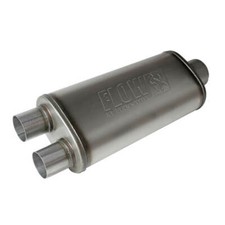 Flowmaster FlowFX 3.5" Inlet 2.5" Dual Exit Muffler For Gas Cars Trucks & Suv's