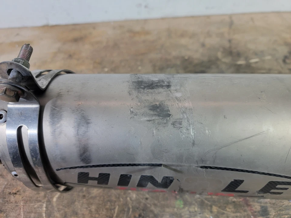 2005 YAMAHA R6 03-04 06-09 R6S ESCAPAMENTO TRASEIRO SLIPON - Imagem 3 de 4