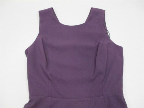 COVINGTON #DR517 Women's Size 6 Sleeveless Low V Back Purple Cocktail Dress NEW - Picture 2 of 8
