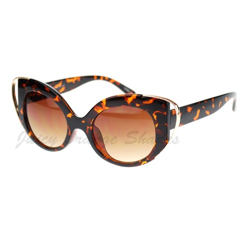 Womens Designer Fashion Sunglasses Oval Cateye Butterfly Frame - Bild 13 von 20