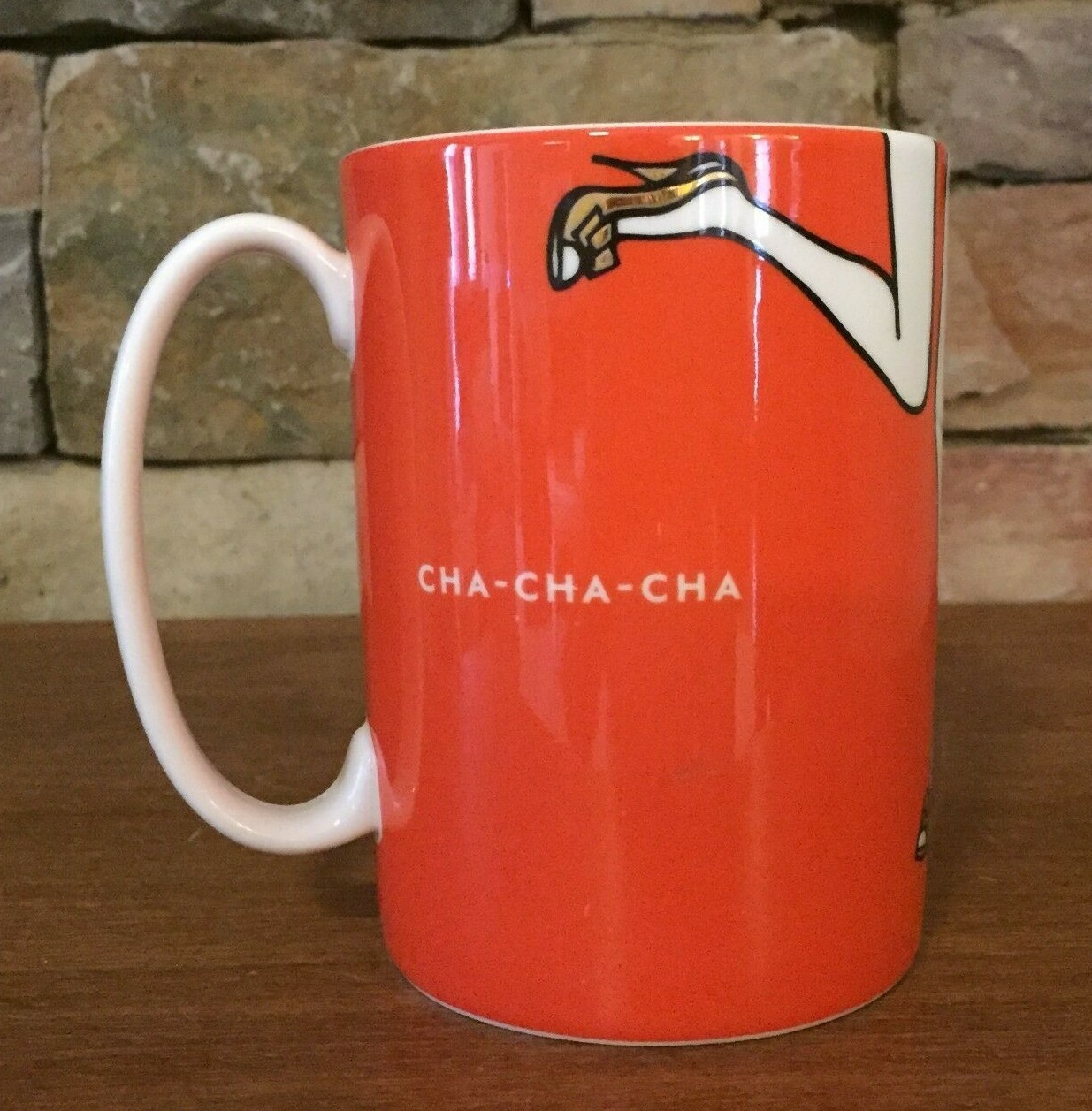 Kate Spade~New York~Lenox~4½" Mug~Things We Love~Cha-Cha-Cha
