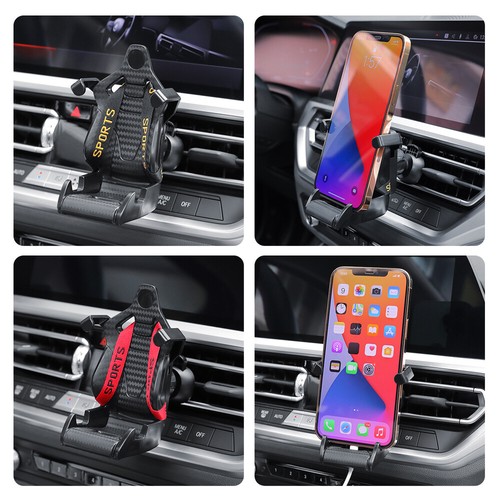Universal Rotate Car Mount Holder Stand Air Vent Cradle For Mobile Cell Phone - Picture 11 of 23