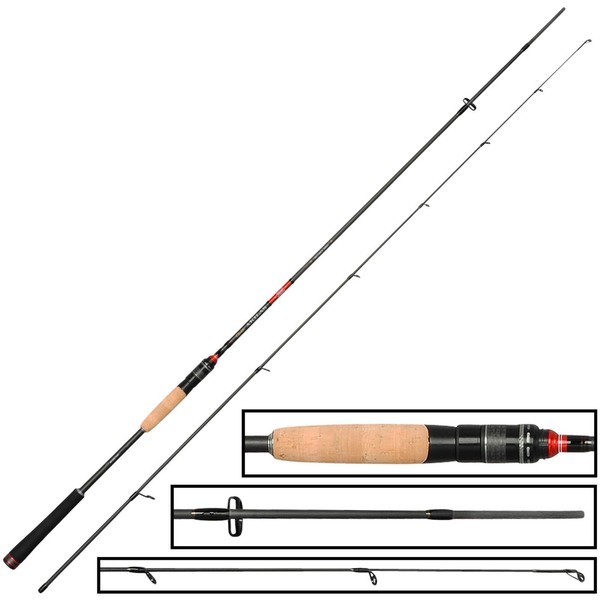 Gamakatsu Akilas 70ML 2,10M 3-15G - Ultra Light Rute, Spinnrute Zum Barschangeln-image