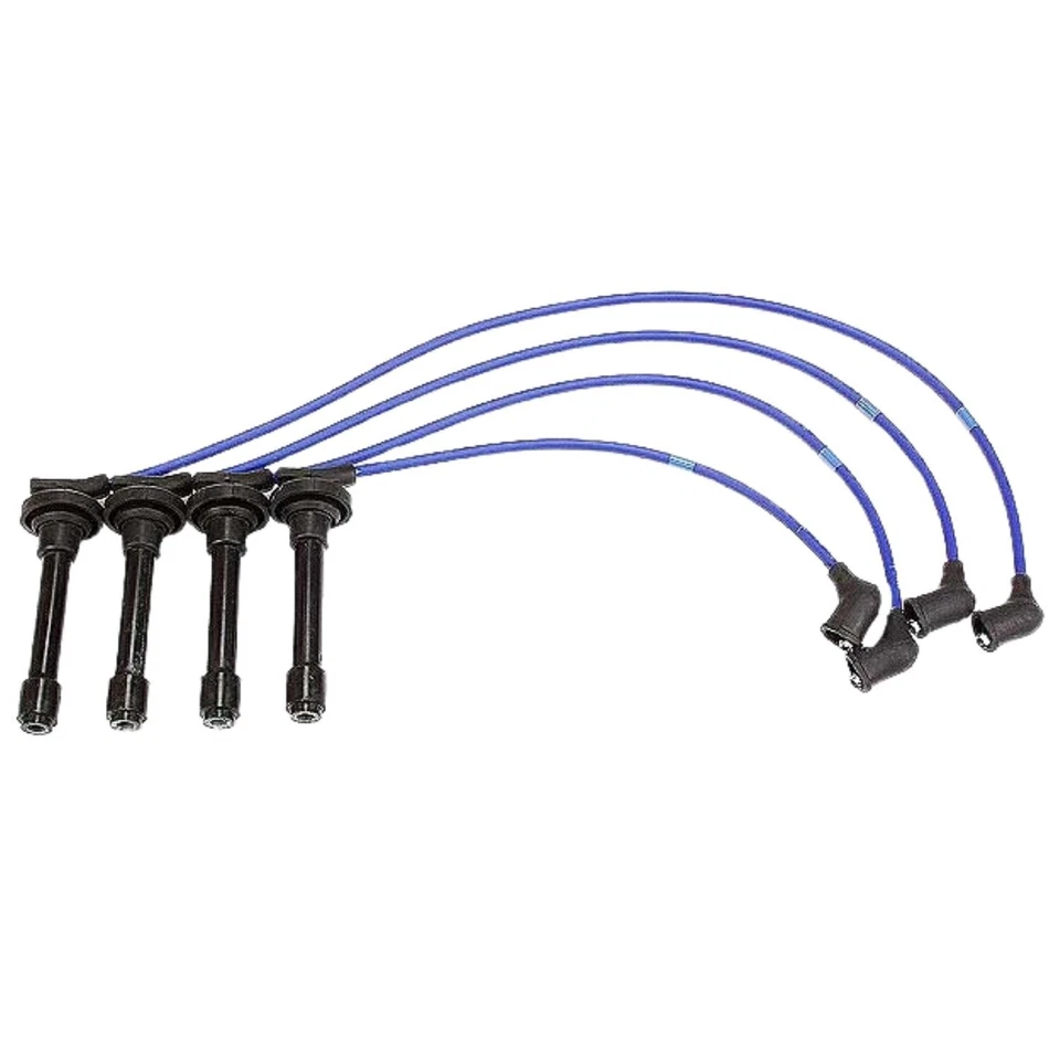 JUEGO DE CABLES DE BUJÍA NGK JAPÓN AZUL NGK GENUINO Para Honda Civic Acura Integra Foto 4 de 4