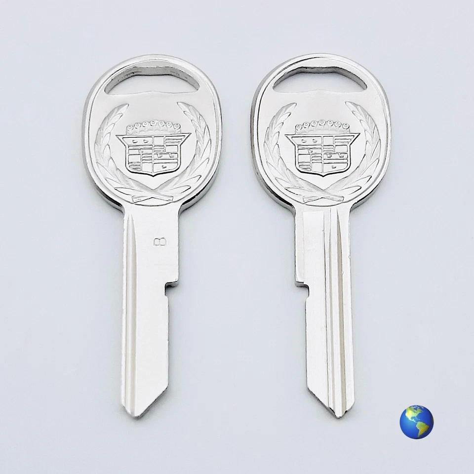 原装 B49-B 徽章钥匙坯适用于凯迪拉克、奥兹莫比尔和其他公司(1 键) — 第 2/4 张图片