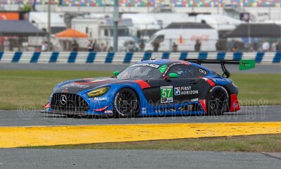 Mercedes AMG GT3 IMSA GTD Class WINNER 2024 Rolex 24 Race Car Photo CA2559
