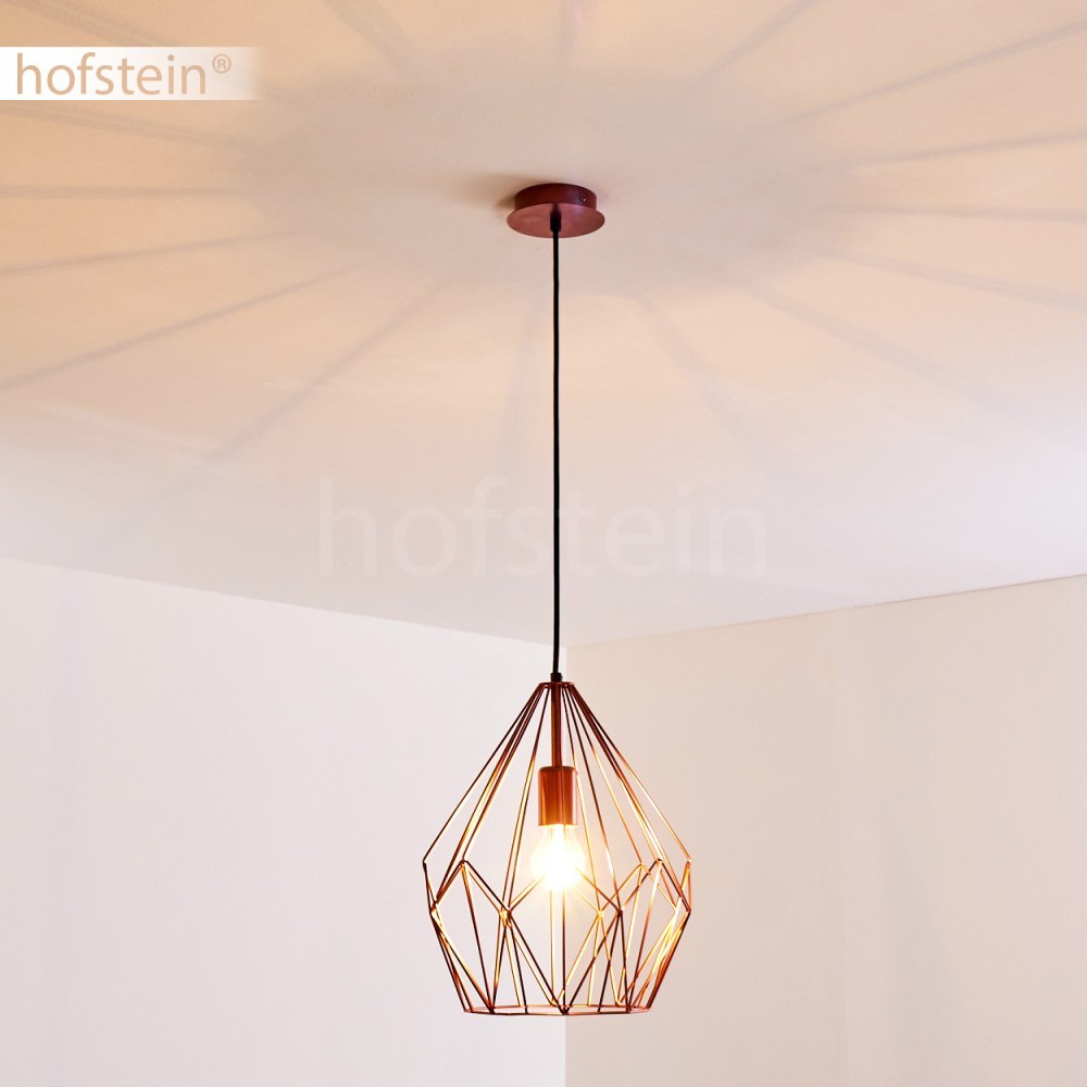 Pendel Lampen Retro Design kupferfarben Ess Tisch Wohn Schlaf Raum Hänge Leuchte Świetna wartość, nowość
