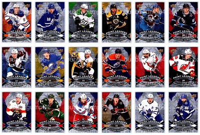   2023-24 UD TIM HORTONS POINT LEADERS INSERT CARDS - PICK SINGLES - FINISH SET