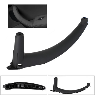 BMW X5 X6 Interior Door Handle Trim Cover - Right Side, Black, Replace OEM 51416969402 - View #11