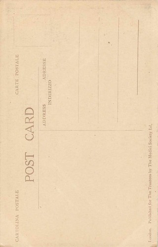 Postal Queen Mary I Medici Society sin usar - Imagen 2 de 2