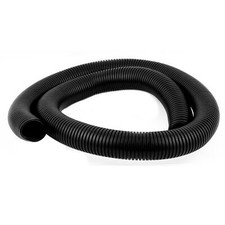1.45 M 35 x 42 mm Nylon Flexible Corrugated Conduit Tube for Garden,Office Black