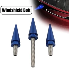 3pcs Motorcycle Bolt Kit Windshield Bolts Screws For Harley Street Glide 14-23