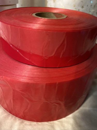 Lot of 15 Rolls Christmas Wire Edge Ribbon + White Red Various Industrial Rolls - Picture 3 of 6