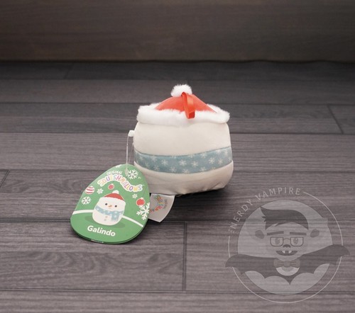 Malvavisco blanqueador Galindo el muñeco de nieve | adorno de Navidad 2023 4"" peluche | oficial - Imagen 5 de 5