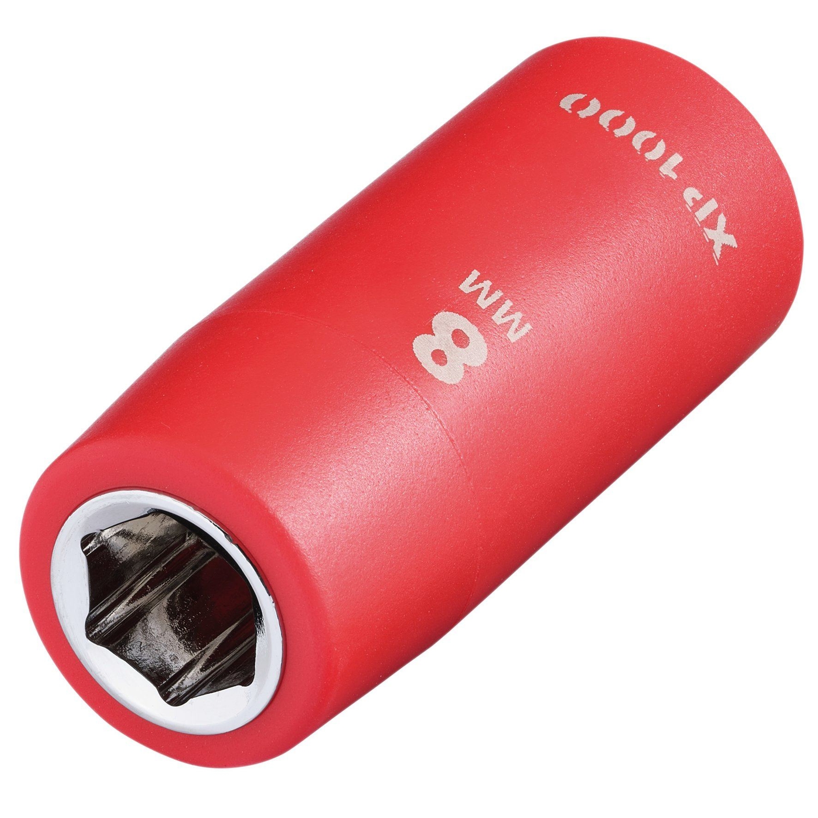 Draper XP1000 VDE Socket, 1/4"" Sq. Dr., 8mm