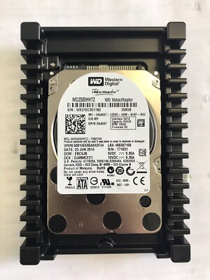HJK87 0HJK87 WD2500HHTZ DELL 250GB 10K LFF 64MB SATA 6G 3.5'' HARD DRIVE 