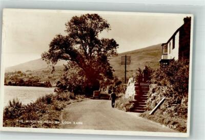 39761782 - Perth Loch Earn Crieff Winding Road Schottland 1956