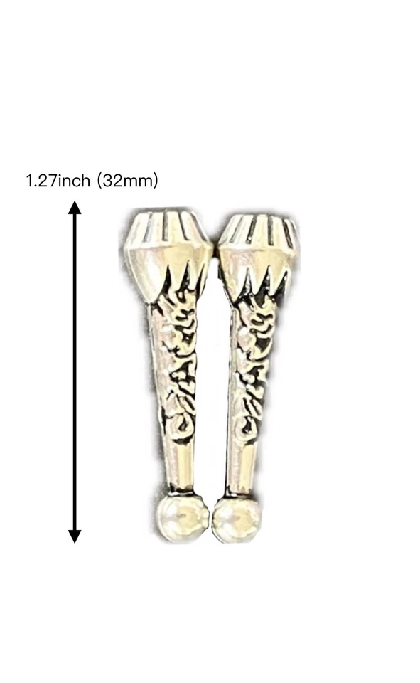 Collar Cuerda Cuero Real Aleación Bolo Patrón Rosa Astilla Ónix Negro Natural Foto 4 de 4