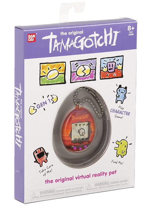 New The Original Tamagotchi Sunset Orange Virtual Reality Pet
