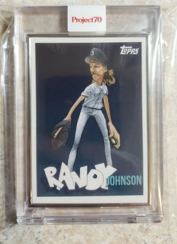 Topps Project70 #40 - 1995 Randy Johnson by Blue the Great Artist Proof #45/51