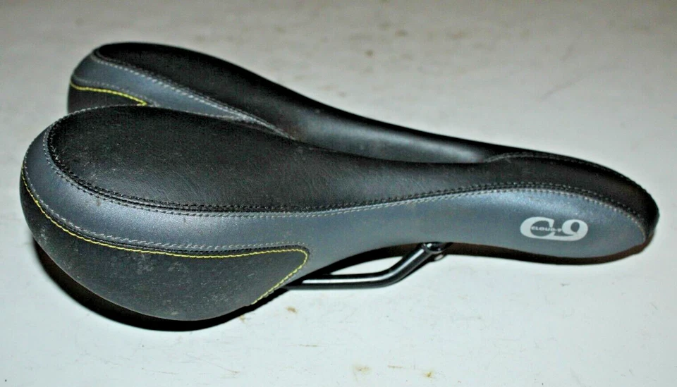 SunLite Cloud 9 Touring Road Bike Saddle 265/160mm Black Hybrid MTB USA Shipper - Image 2 of 4