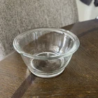 Pyrex Small Clear Lipped Bowls 8200 1 2/3 Cup 390 ML Made In USA