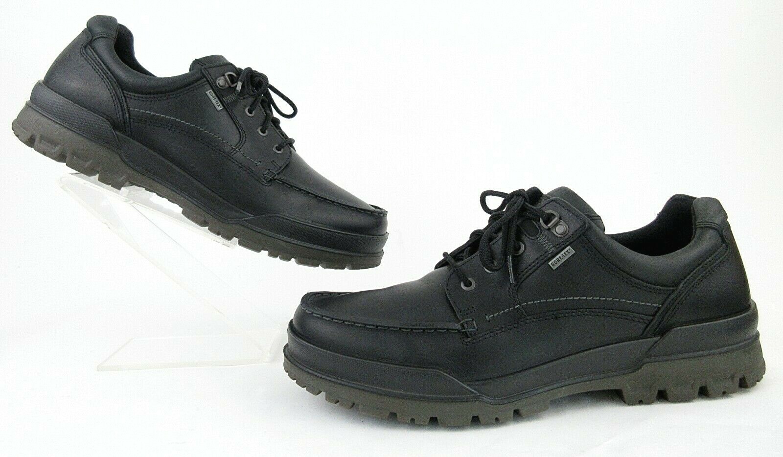 ECCO Track 6 GTX Moc Toe Waterproof EU 47 US Mint Condition! |