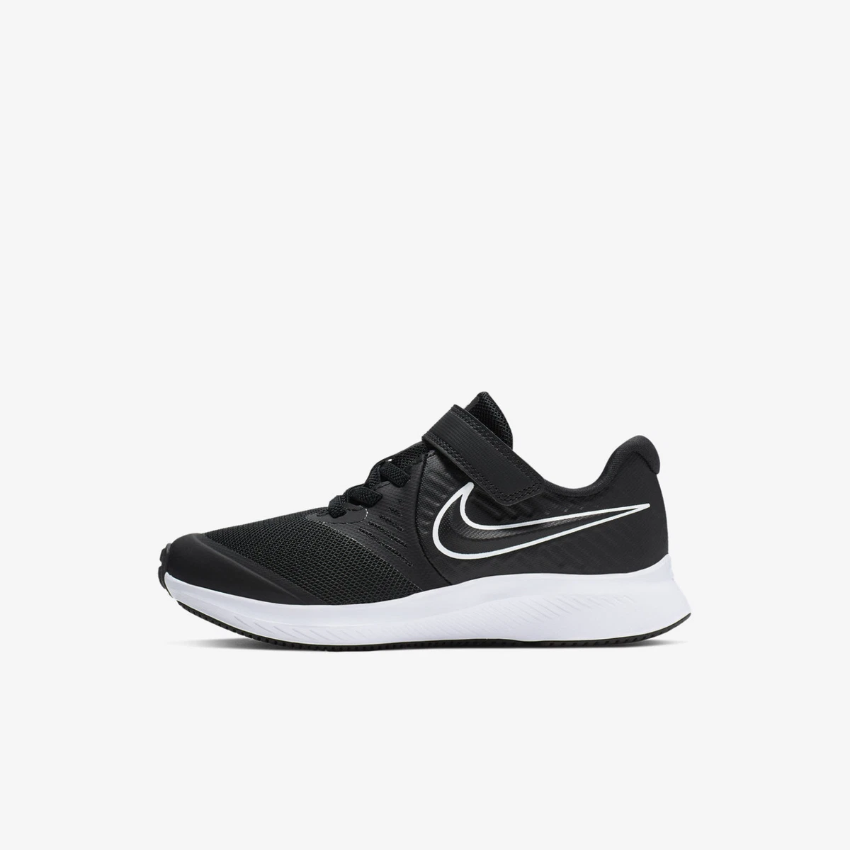 Nike star runner hotsell black and white