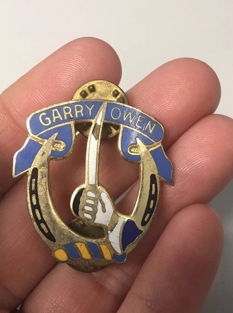 US ARMY 7th CAVALRY BUCKLE Brass PRICE CO 1863 A