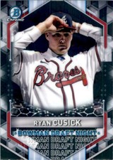 2021 Bowman Draft Chrome #BDN-5 Ryan Cusick Bowman Draft Night