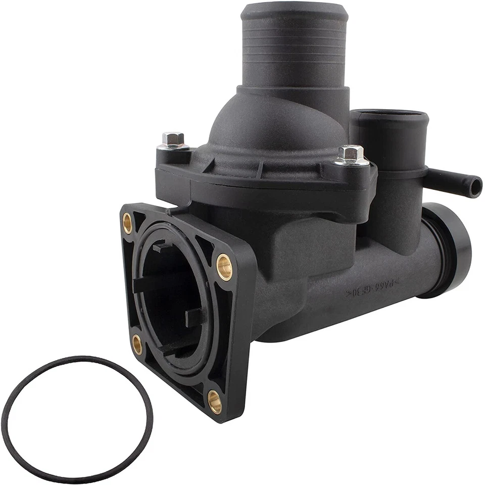 Conjunto de carcasa de termostato con termostato para Lincoln LS 00-03 Ford Thunderbird Foto 2 de 4