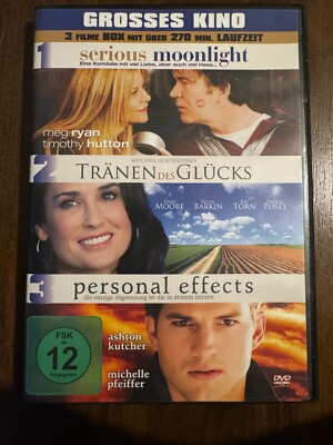 3 Filme Box - Serious Moonlight - Tränen des Glücks - Personal Effects - [DVD]