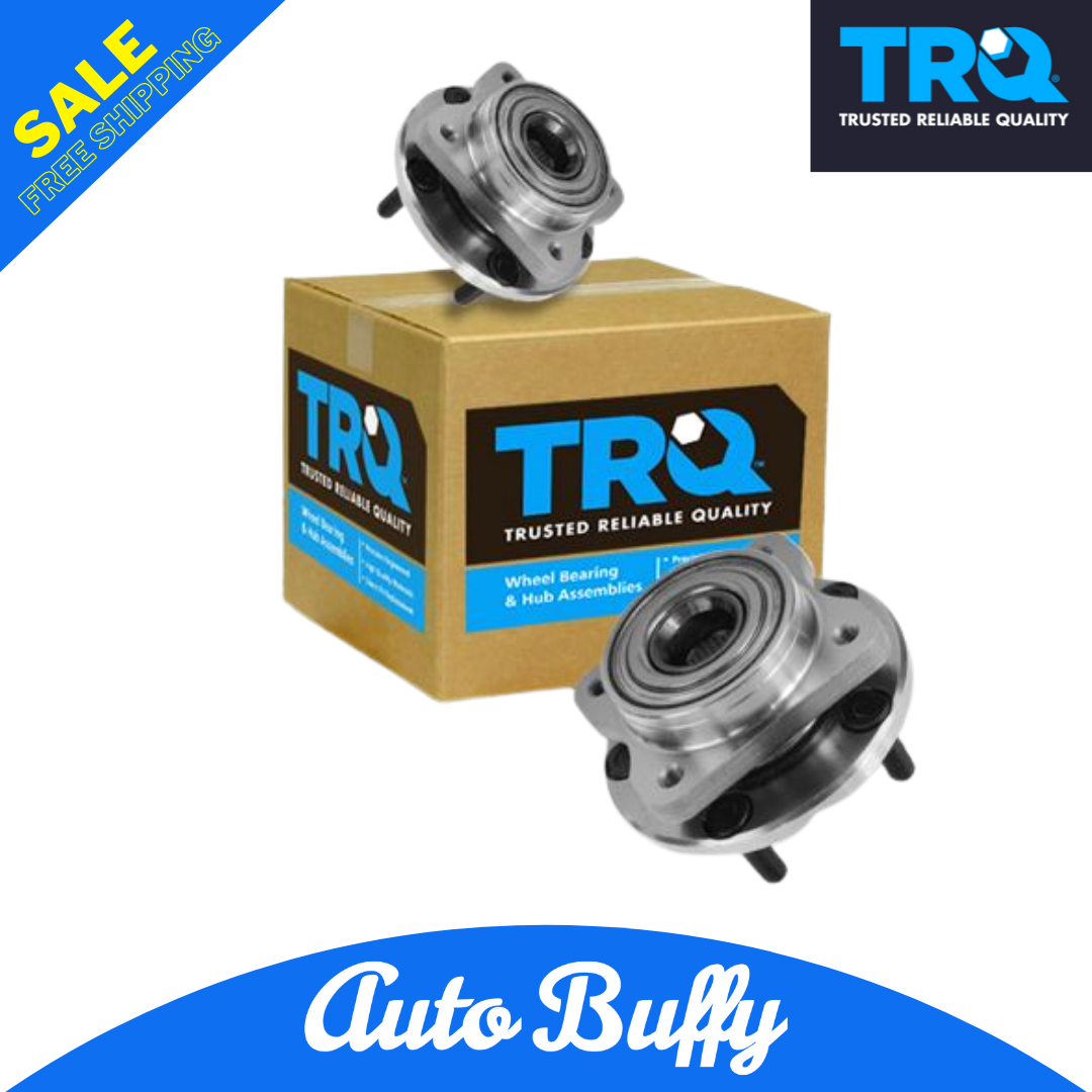 TRQ Front Wheel Hubs & Bearings Pair Fits Dodge Grand Caravan eBay