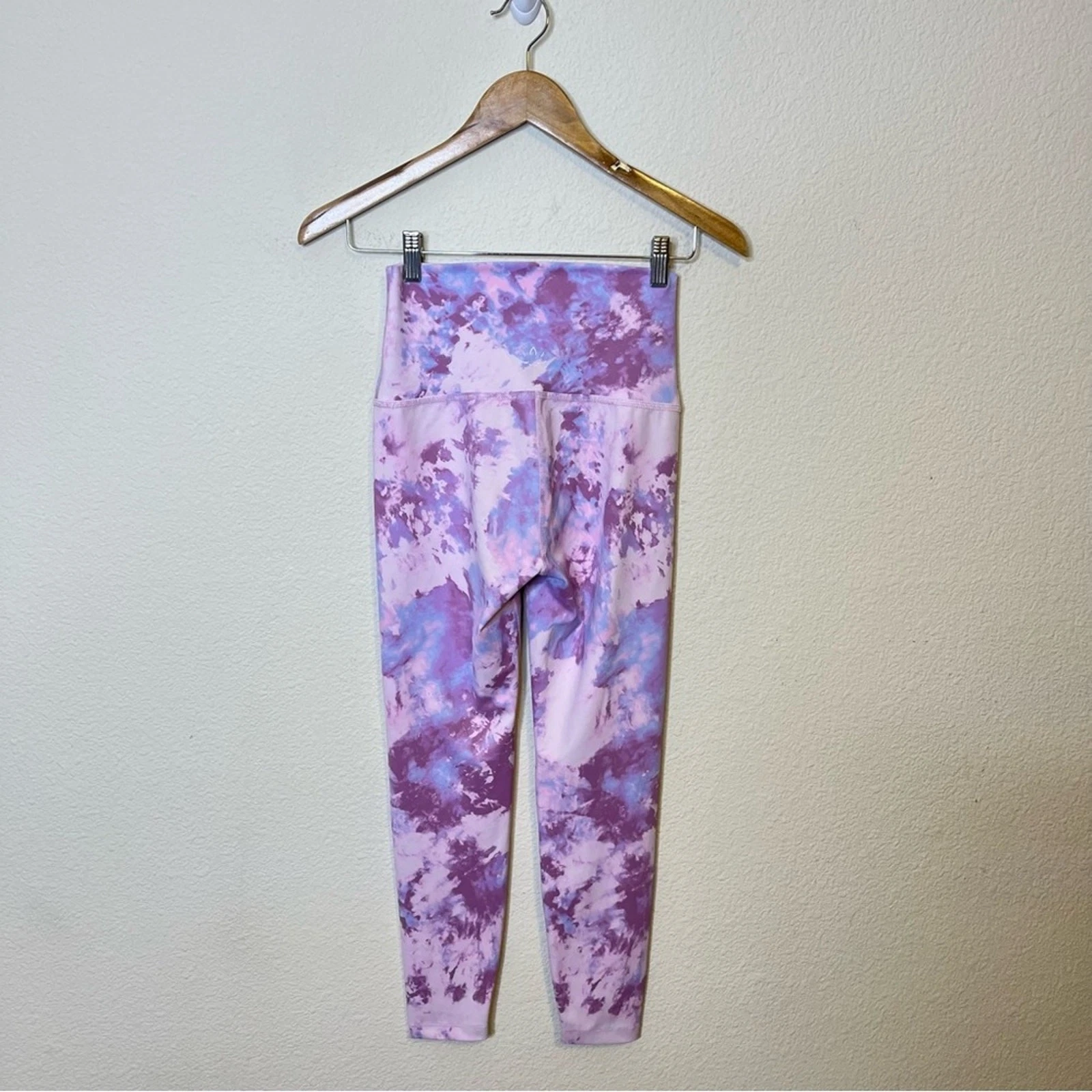 beyond-yoga printed high waisteded lilac lavender leggings