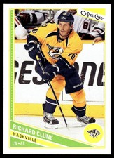 2013-14 O-Pee-Chee #144 Richard Clune Nashville Predators Hockey Card