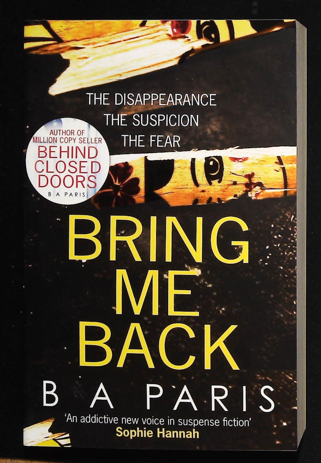 Bring Me Back by B A Paris Book NEW (Paperback)