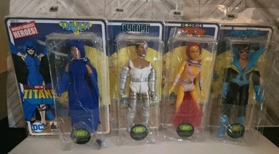FTC New Teen Titans Cyborg,Nightwing,Starfire,Raven Perez  ARTIST PROOF 66/100