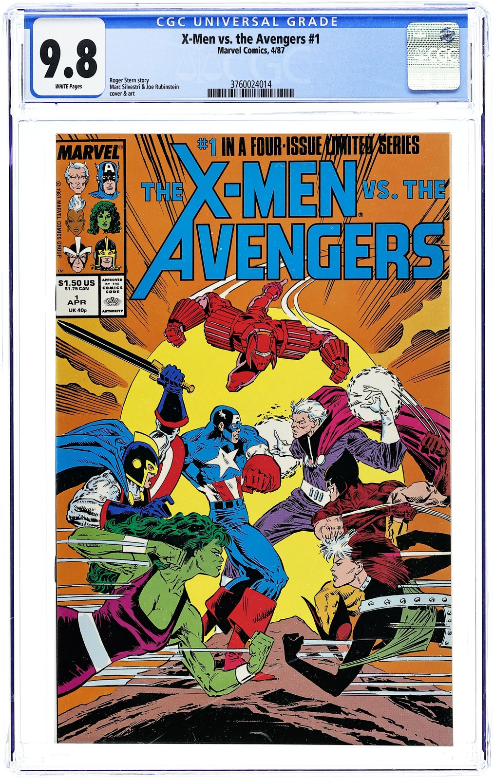 X-Men Vs. The Avengers, The #4 Value - GoCollect