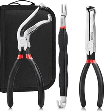 3PCS Automotive Wire Connector Removal Tool Kit - Electrical Disconnect Pliers S